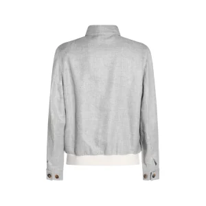 GREY CASUAL JACKET