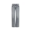 GREY COTTON DENIM JEANS
