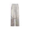 GREY COTTON DENIM JEANS