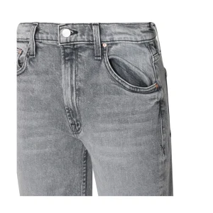 GREY COTTON DENIM JEANS