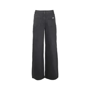 GREY COTTON JEANS