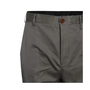 GREY COTTON PANTS