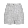 GREY COTTON SHORTS