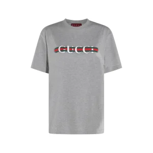 GREY COTTON T-SHIRT