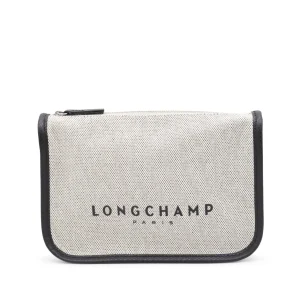 GREY LEATHER ESSENTIAL TOILE - SAC BANDOULIERE S CROSSBODY BAG