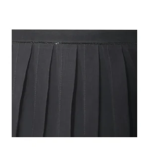 GREY SILK SKIRT