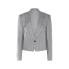 GREY WOOL BLAZER