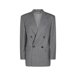 GREY WOOL BLAZER