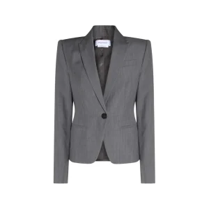 GREY WOOL BLAZER