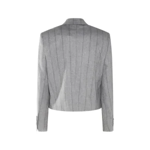GREY WOOL BLAZER