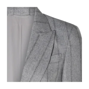 GREY WOOL BLAZER