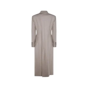 GREY WOOL COAT