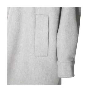 GREY WOOL COAT
