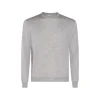 GREY WOOL KNITWEAR