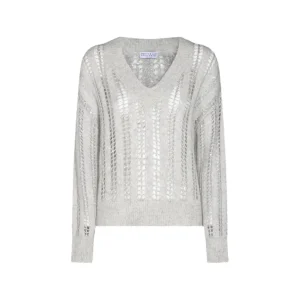 GREY WOOL KNITWEAR
