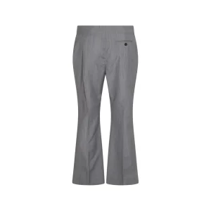 GREY WOOL PANTS
