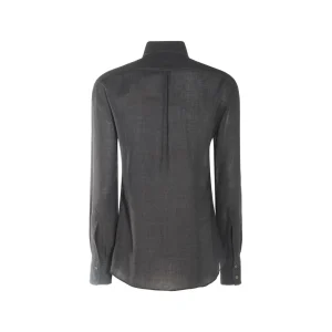 GREY WOOL SHIRT