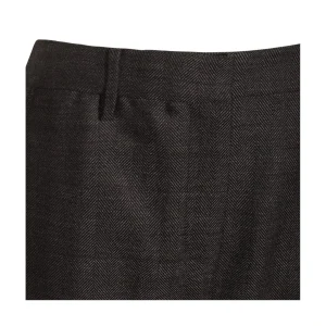 GREY WOOL SKIRT