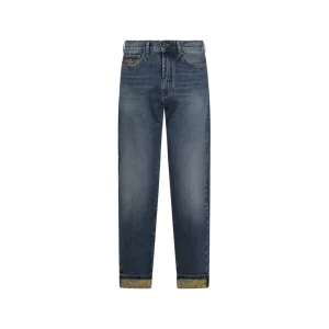 INDIGO BLUE COTTON JEANS