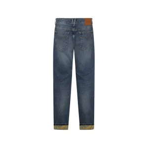 INDIGO BLUE COTTON JEANS