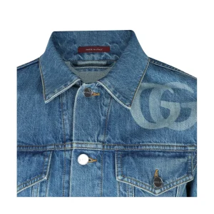 INDIGO COTTON DENIM JACKET