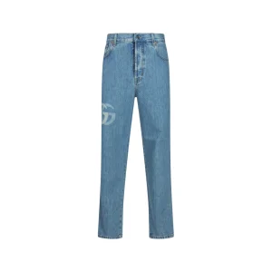 INDIGO COTTON JEANS