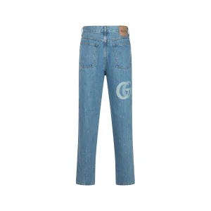 INDIGO COTTON JEANS