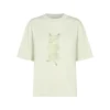 LAUREL GREEN COTTON T-SHIRT