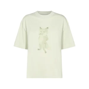 LAUREL GREEN COTTON T-SHIRT