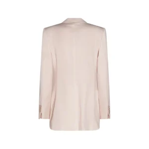 LIGHT BEIGE WOOL BLAZER