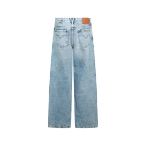LIGHT BLUE COTTON JEANS