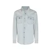LIGHT BLUE COTTON SHIRT