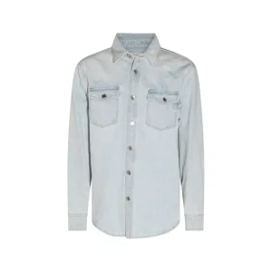 LIGHT BLUE COTTON SHIRT