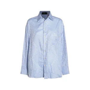 LIGHT BLUE COTTON SHIRT