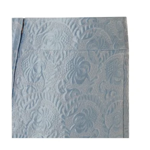 LIGHT BLUE COTTON SKIRT