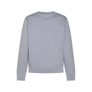 LIGHT BLUE COTTON SWEATSHIRT