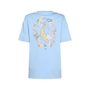 LIGHT BLUE COTTON T-SHIRT