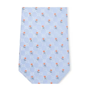 LIGHT BLUE SILK TIE