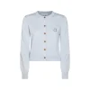 LIGHT BLUE WOOL CARDIGAN