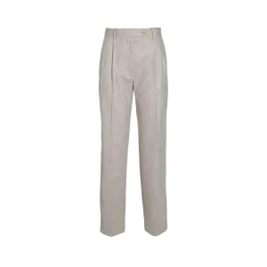 LIGHT GREY WOOL NORBERT PANTS