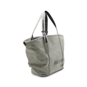 MILITARY GREEN COTTON TOTE