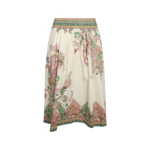 MULTICOLOR COTTON SKIRT