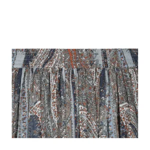 MULTICOLOR SILK SKIRT