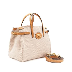 NATURAL COTTON ANTIBES MINI TOTES