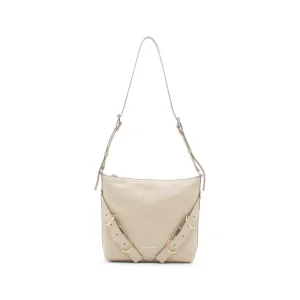 NATURAL LEATHER VOYOU SHOULDER BAG