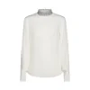 NATURAL SILK TOP