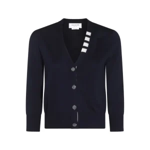 NAVY BLUE COTTON KNITWEAR