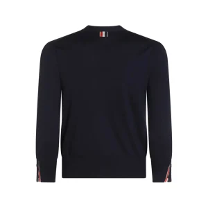 NAVY BLUE COTTON KNITWEAR