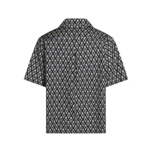 NAVY BLUE COTTON SHIRT