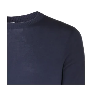 NAVY BLUE COTTON T-SHIRT